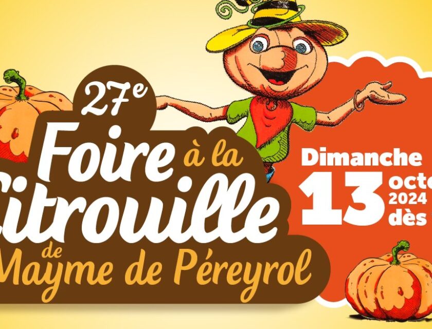 13 Octobre 2024 | Foire à la Citrouille à Saint-Maime-de-Péreyrol (24)