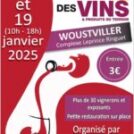 18 & 19 Janvier 2025 | Salon des Vins de Woustviller (57)